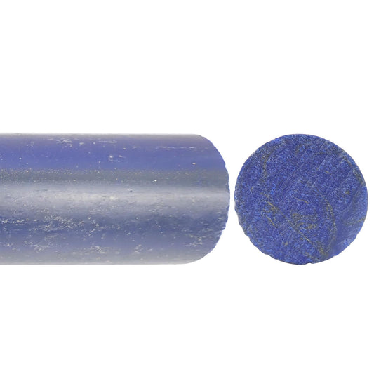 [Turners' Mill] Blue Lapis Lazuli Polyester Turning Blank - 63.5x50x50mm