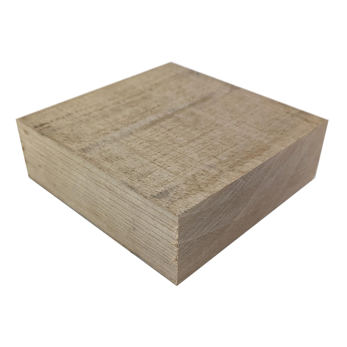 [Turners' Mill] American White Ash Carving Block - 150x150x50mm