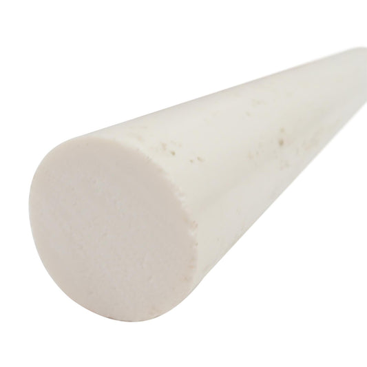 [Turners' Mill] White Bone Polyester Turning Blank - 63.5x50x50mm