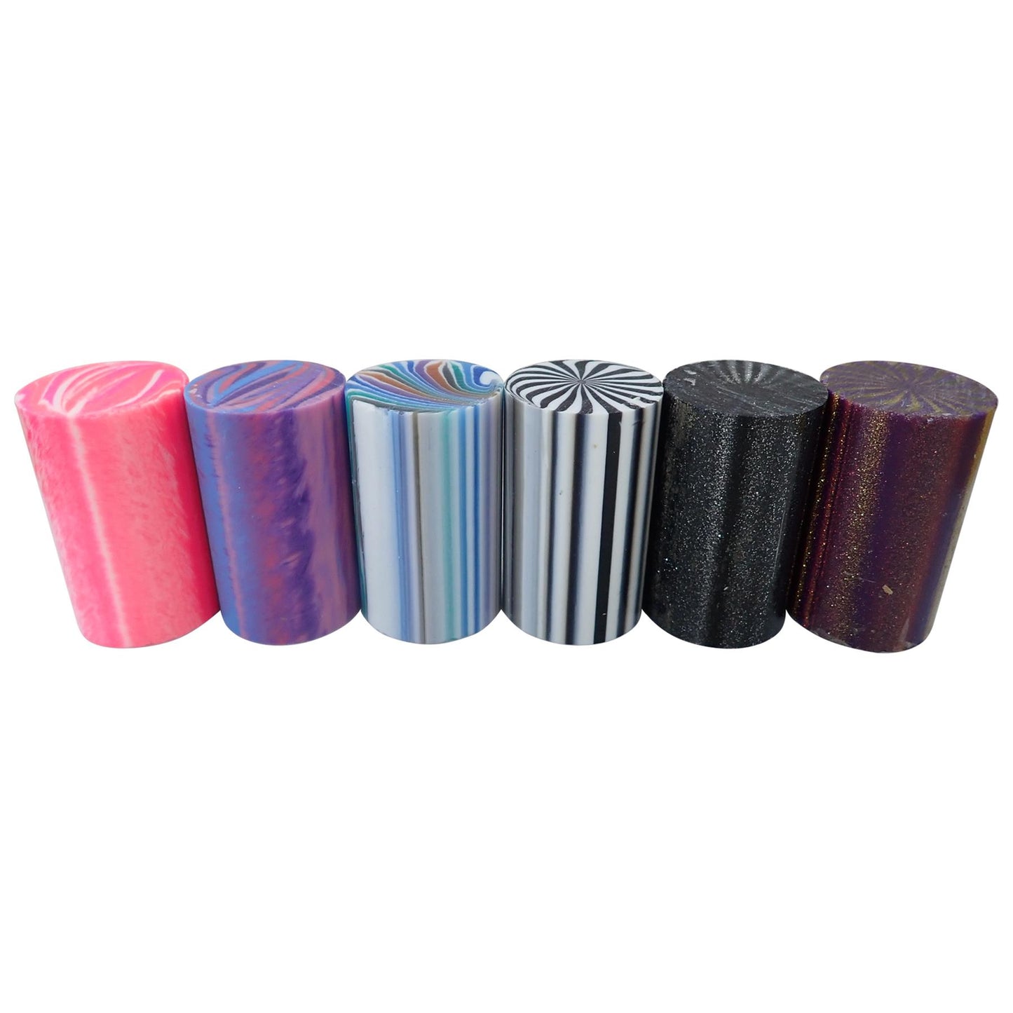 [Turners' Mill] Mixed Polyester Turning Blanks - 63.5x39x39mm, Set of 6