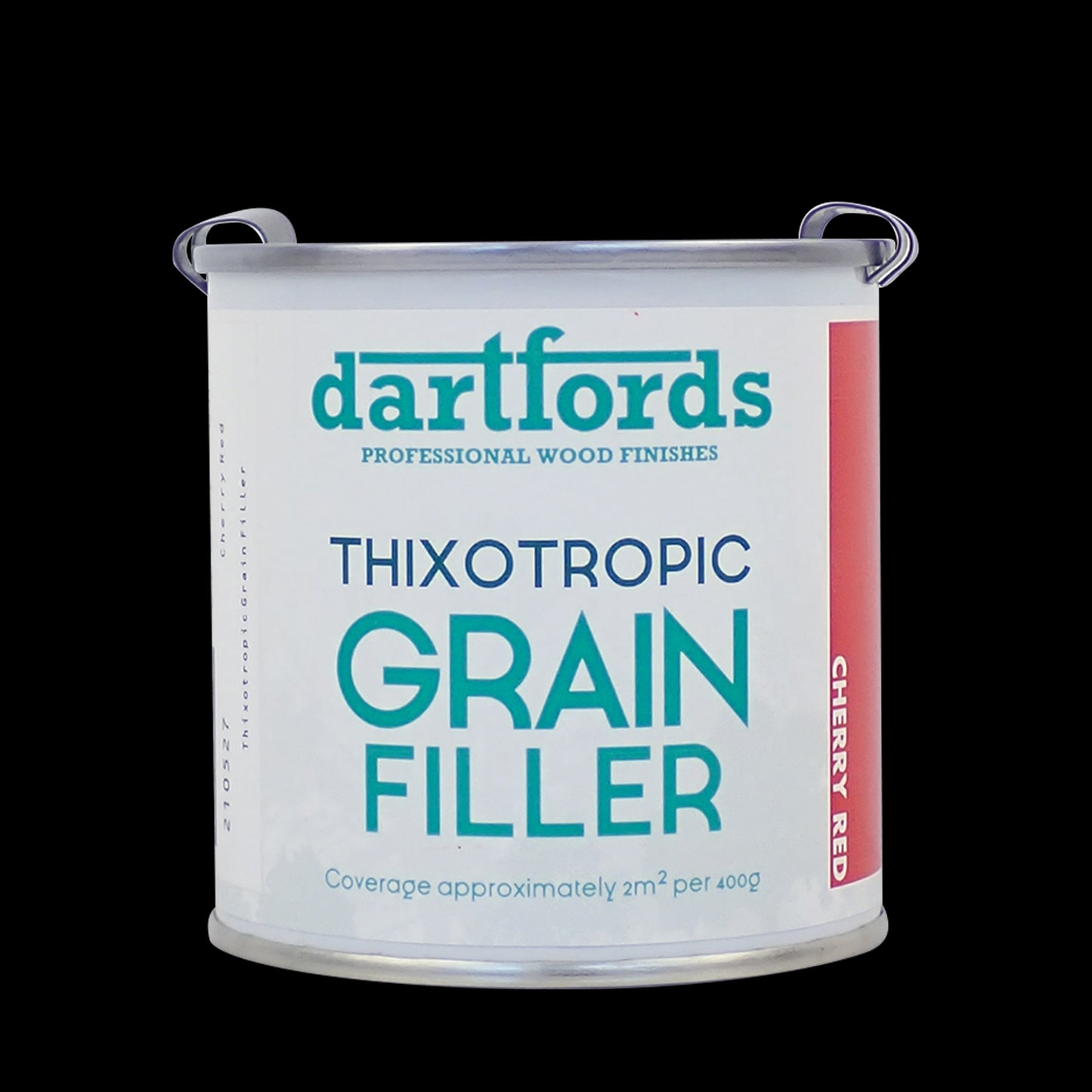 dartfords Cherry Red Thixotropic Grain Filler - 400g Tin