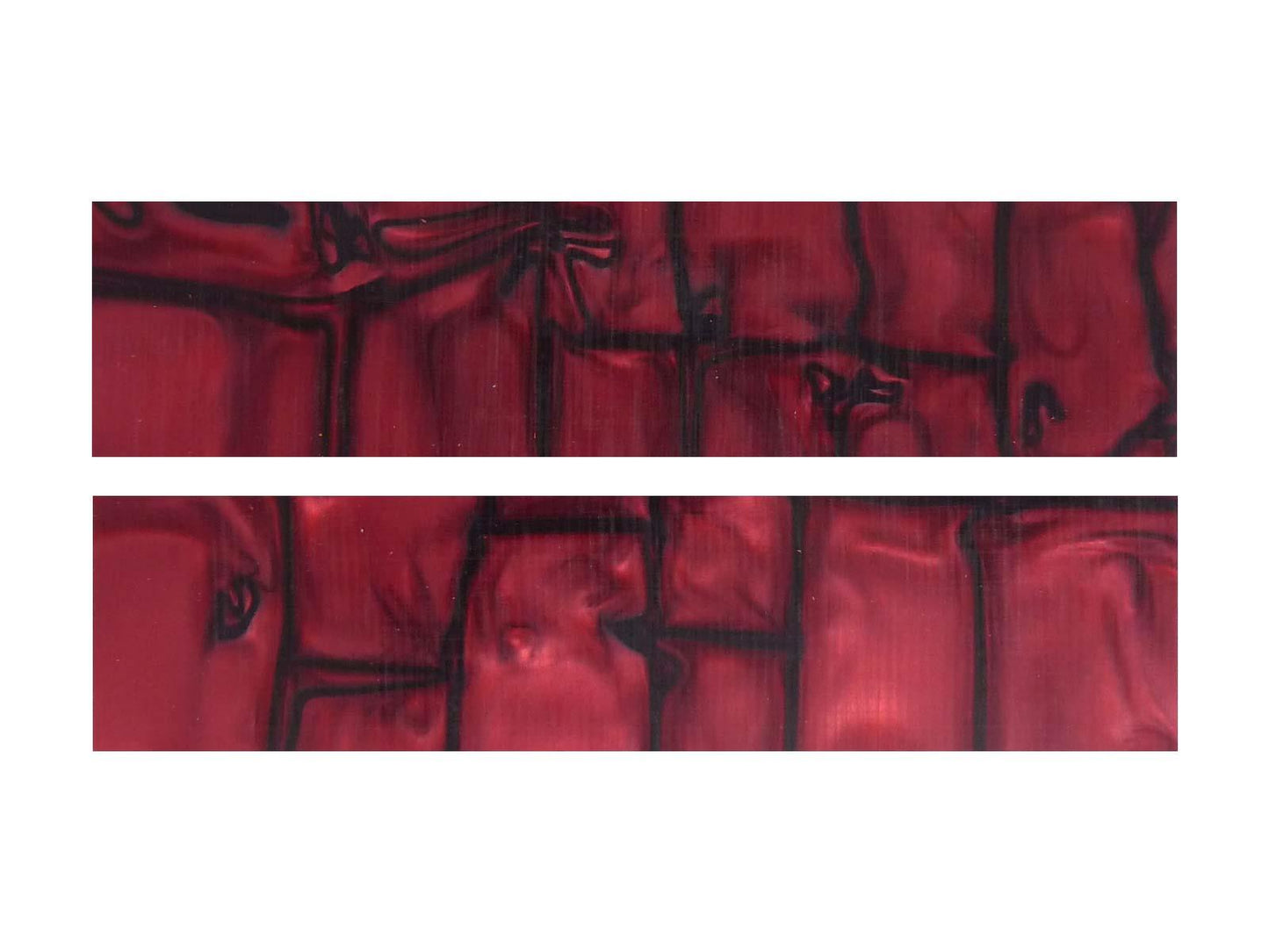 Turners' Mill True Blood Abstract Kirinite Acrylic Knife Scales (Pair) - 152.4x38.1x3.175mm (6x1.5x0.13")