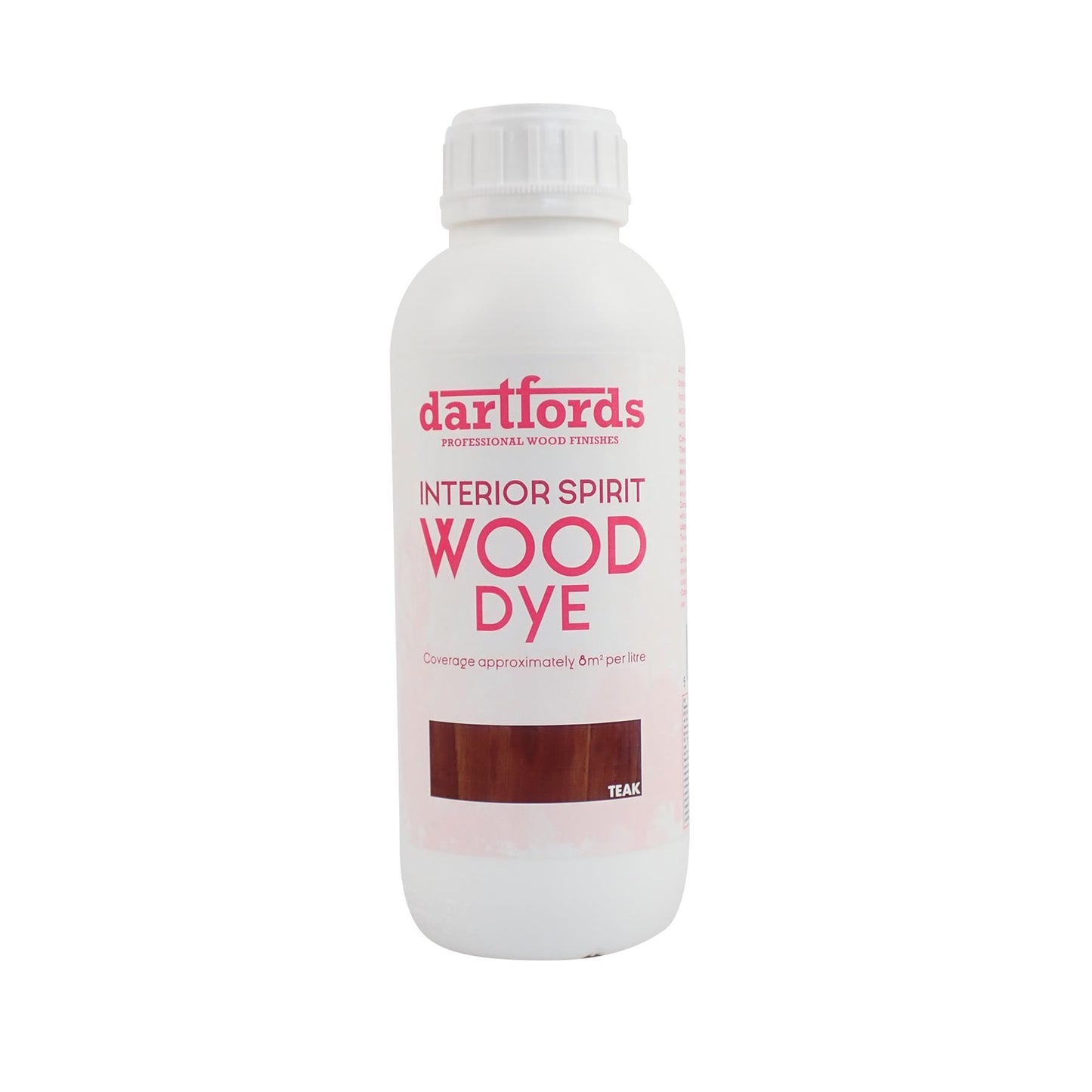 dartfords Teak Interior Spirit Based Wood Dye - 1 litre Tin