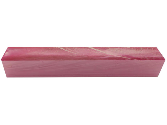 Turners' Mill Magenta Pearl Kirinite Acrylic Pen Blank - 150x20x20mm (5.9x0.79x0.79"), 6x3/4x3/4"