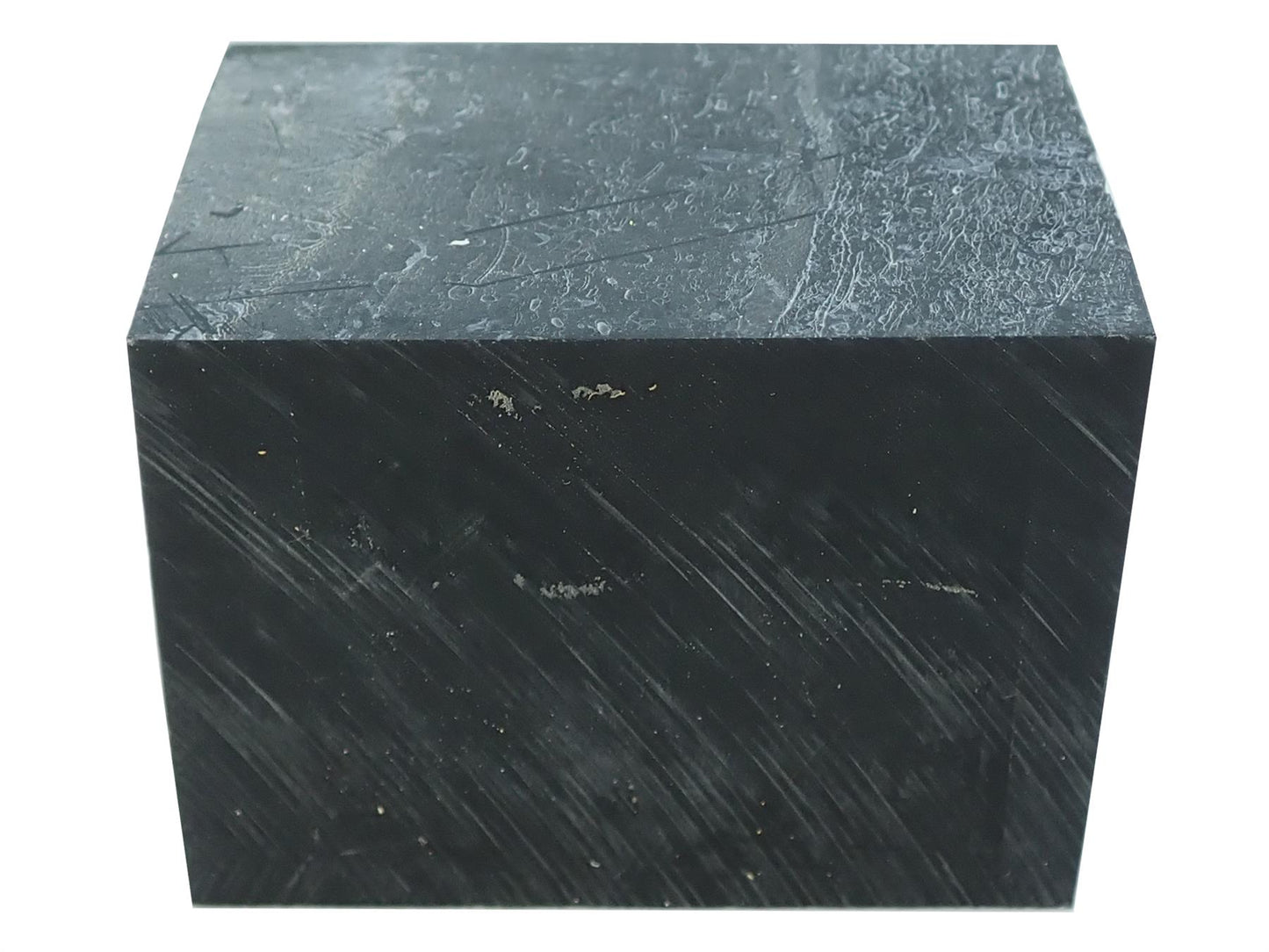 Turners' Mill Black Pearl Kirinite Acrylic Block - 64x42x42mm (2.5x1.65x1.65")