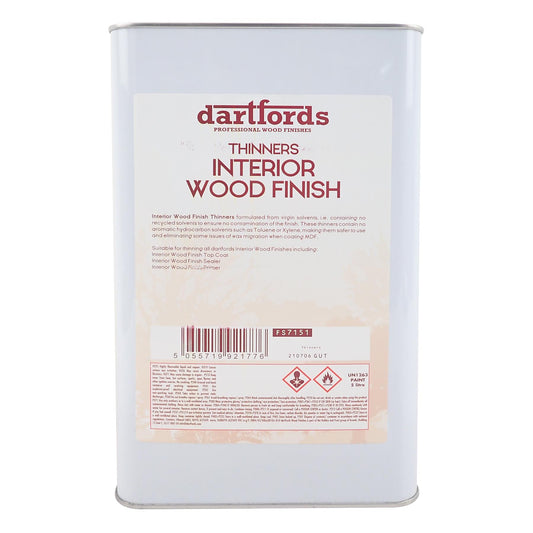 dartfords Interior Wood Finish Thinners 5 litre Jerrycan