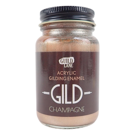 GILD Champagne Acrylic Gilding Enamel Paint 60ml Jar