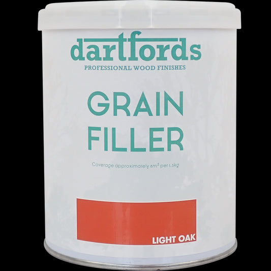 dartfords Light Oak Thixotropic Grain Filler 1.5Kg Tin