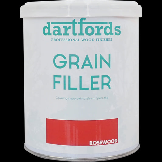 dartfords Rosewood Thixotropic Grain Filler 1.5Kg Tin