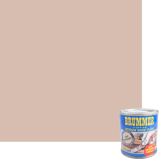 Brummer Light Mahogany Interior Wood Filler 250g