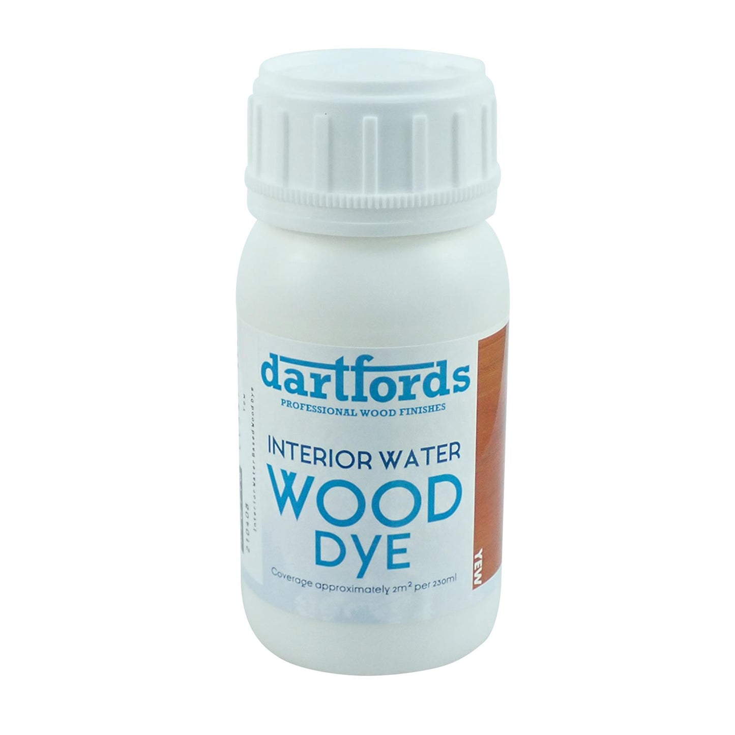 dartfords Yew Interior Water Based Wood Dye - 230ml Tin