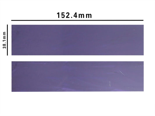 Turners' Mill Purple Pearl Kirinite Acrylic Knife Scales (Pair) - 152.4x38.1x6.35mm (6x1.5x0.25")