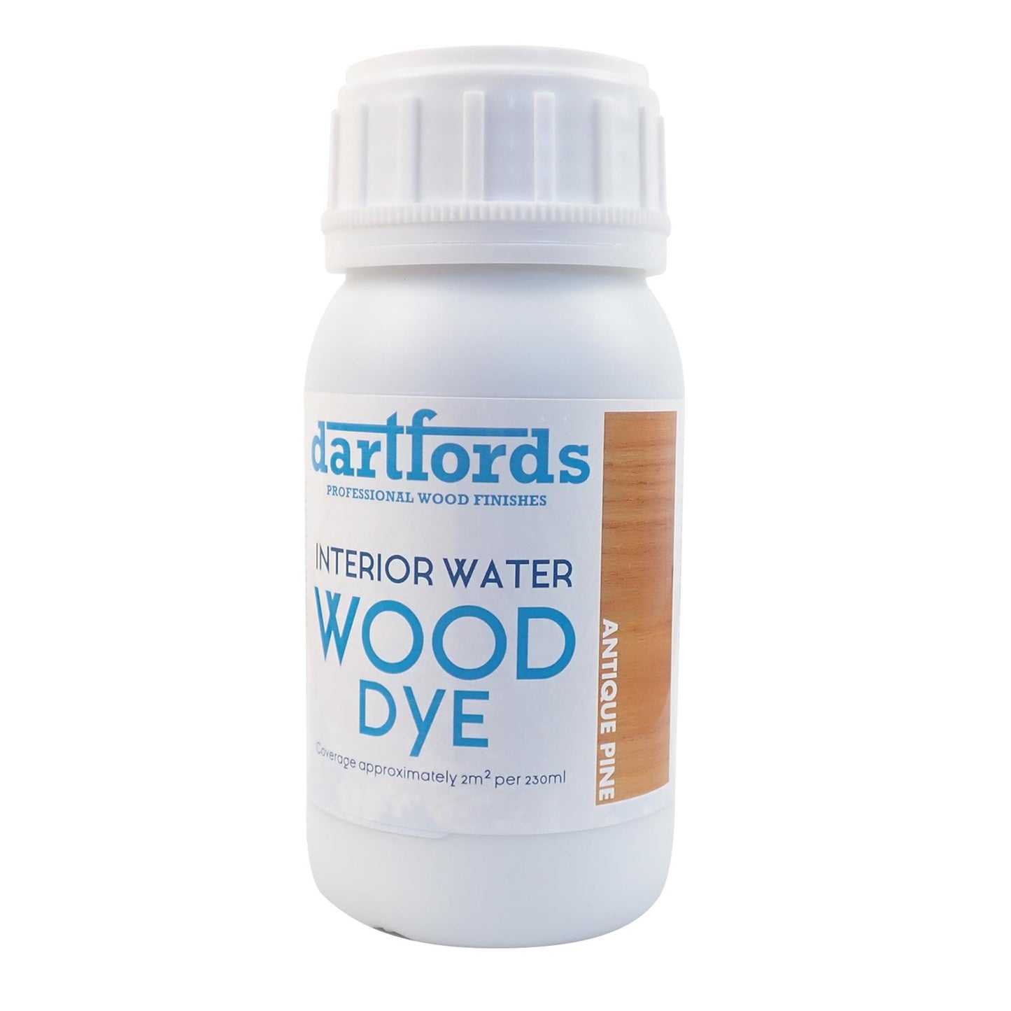 dartfords Antique Pine Interior Water Based Wood Dye - 230ml Tin