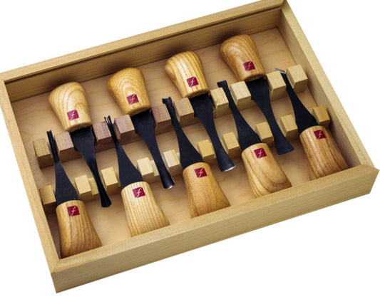 Flexcut FR405 Deluxe Palm Set (Set of 9)