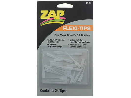 Zap PT-21 Flexi-Tips - Pack of 24