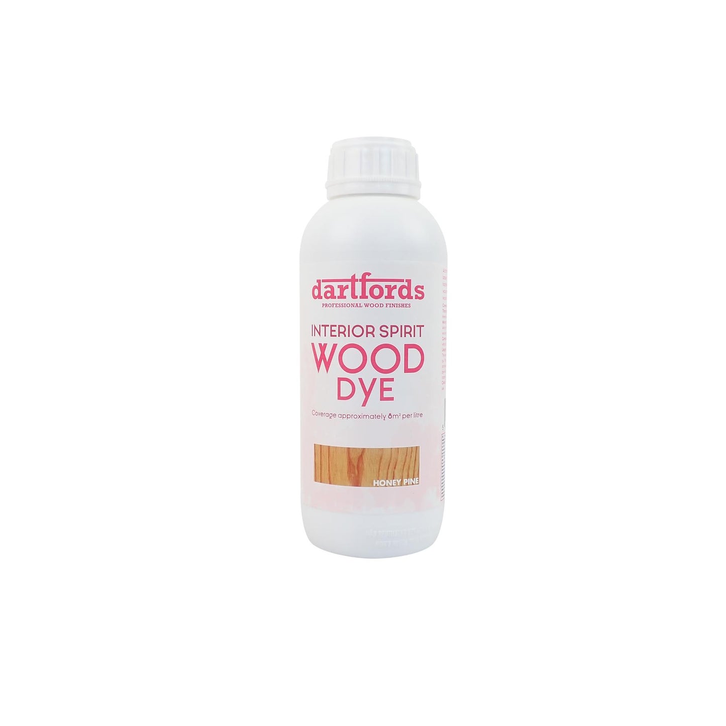 dartfords Honey Pine Interior Spirit Based Wood Dye - 1 litre Tin