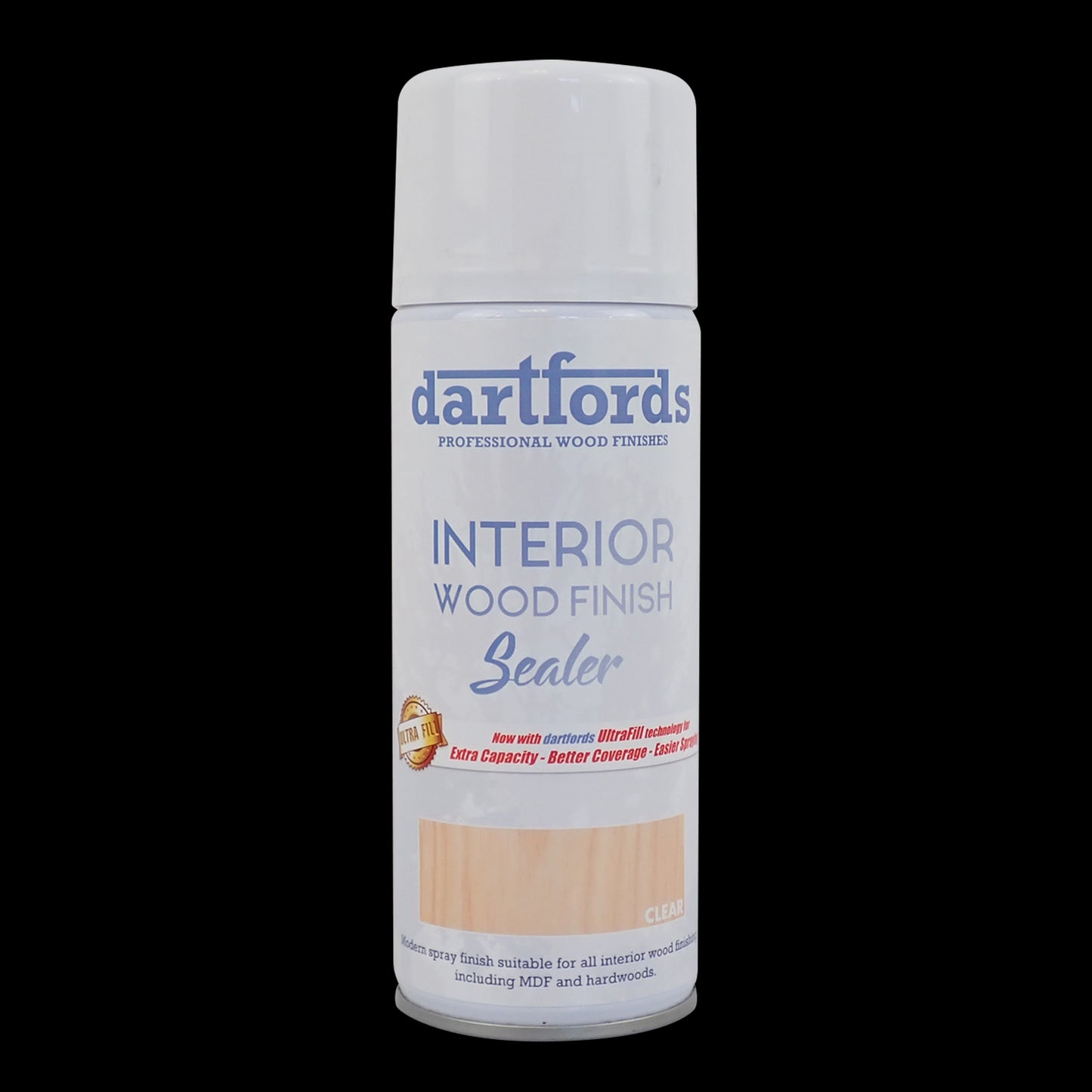 dartfords Clear Interior Wood Sealer - 400ml Aerosol