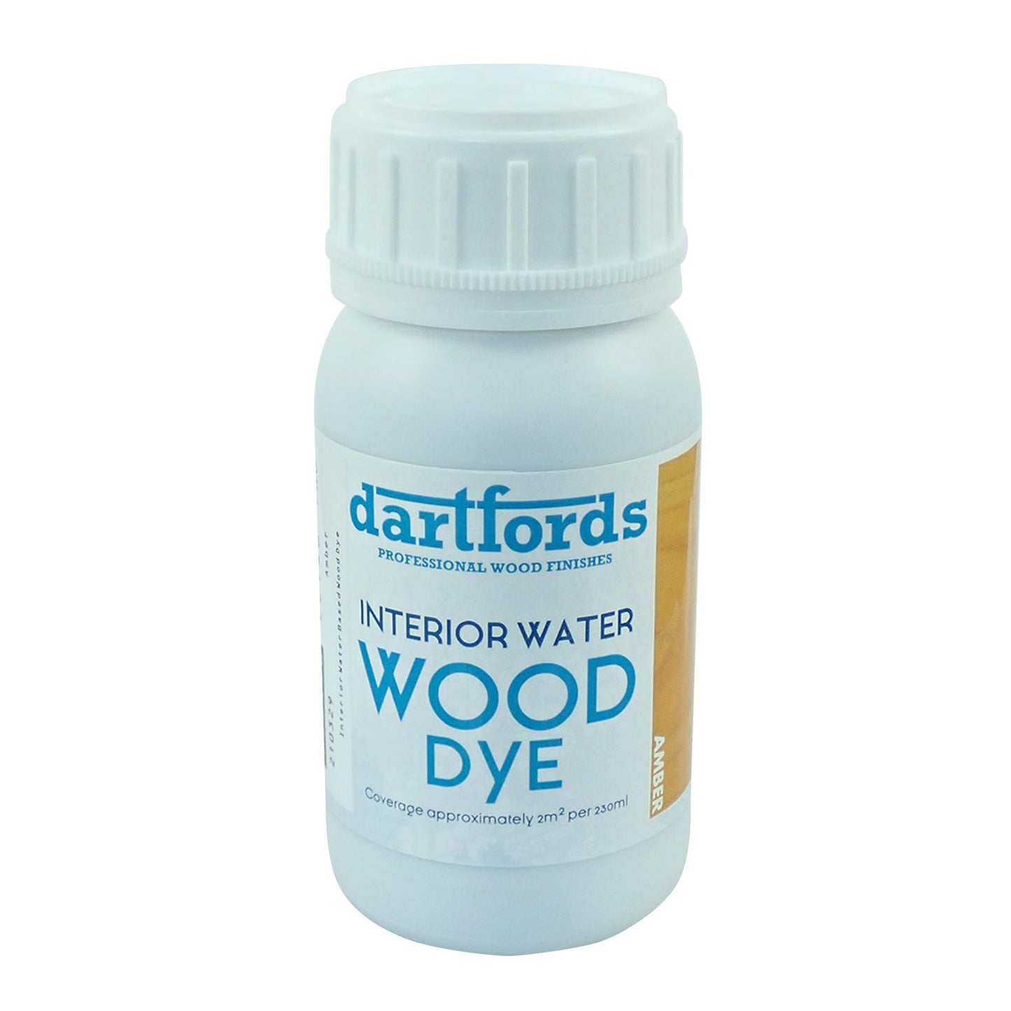 dartfords Amber Interior Water Based Wood Dye - 230ml Tin