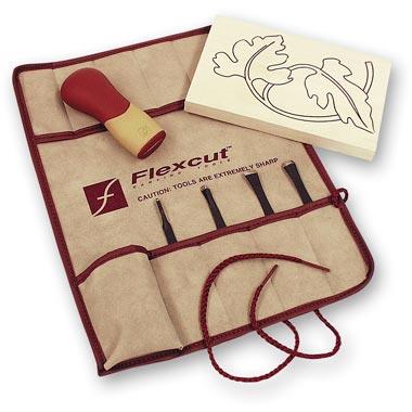 Flexcut SK106 5-Piece Craft Carver Set