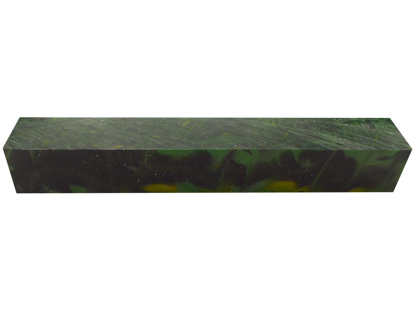 Turners' Mill Green California Kirinite Acrylic Pen Blank - 150x20x20mm (5.9x0.79x0.79"), 6x3/4x3/4"