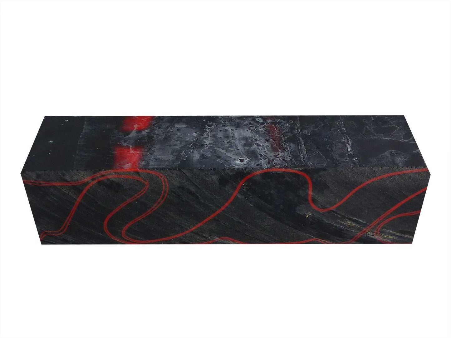 Turners' Mill Lava Flow Abstract Kirinite Acrylic Knife Block - 150x40x31mm (5.9x1.57x1.22")