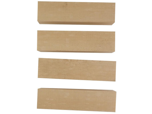 Turners' Mill Basswood Carving Blocks - 100x25x25mm (Set of 4)