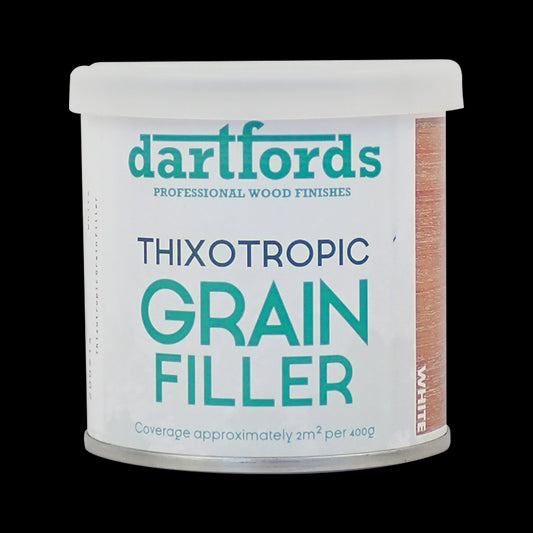 dartfords White Thixotropic Grain Filler - 400g Tin