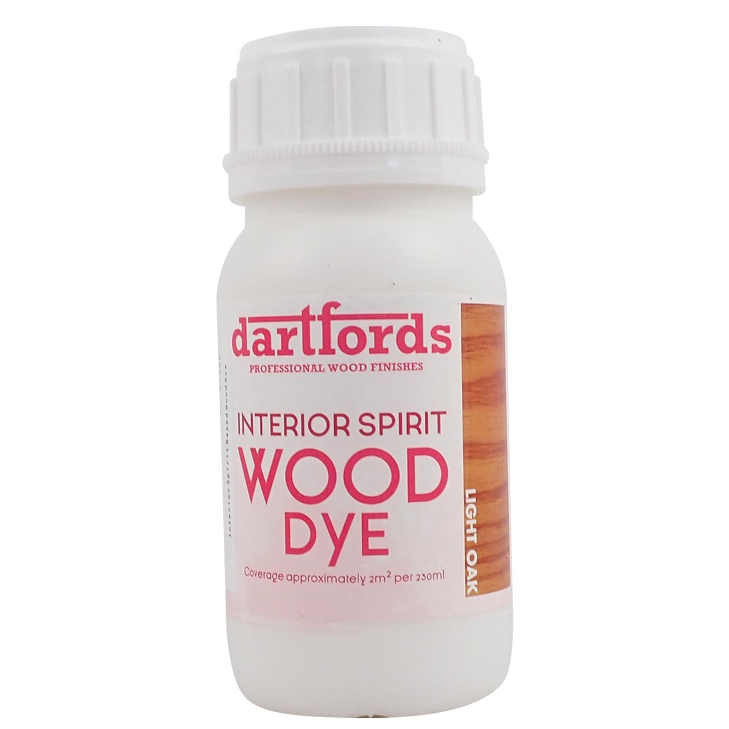 dartfords Light Brown Interior Spirit Based Wood Dye - 230ml Tin