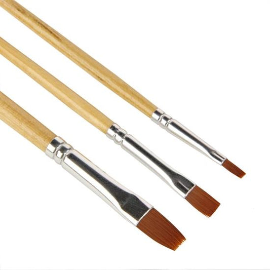 GILD Flat Brush Set (Set of 3)