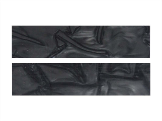 Turners' Mill Carbon Abstract Kirinite Acrylic Knife Scales (Pair) - 152.4x38.1x6.35mm (6x1.5x0.25")