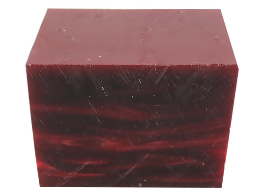 Turners' Mill Rioja Pearl Kirinite Acrylic Block - 64x42x42mm (2.5x1.65x1.65")