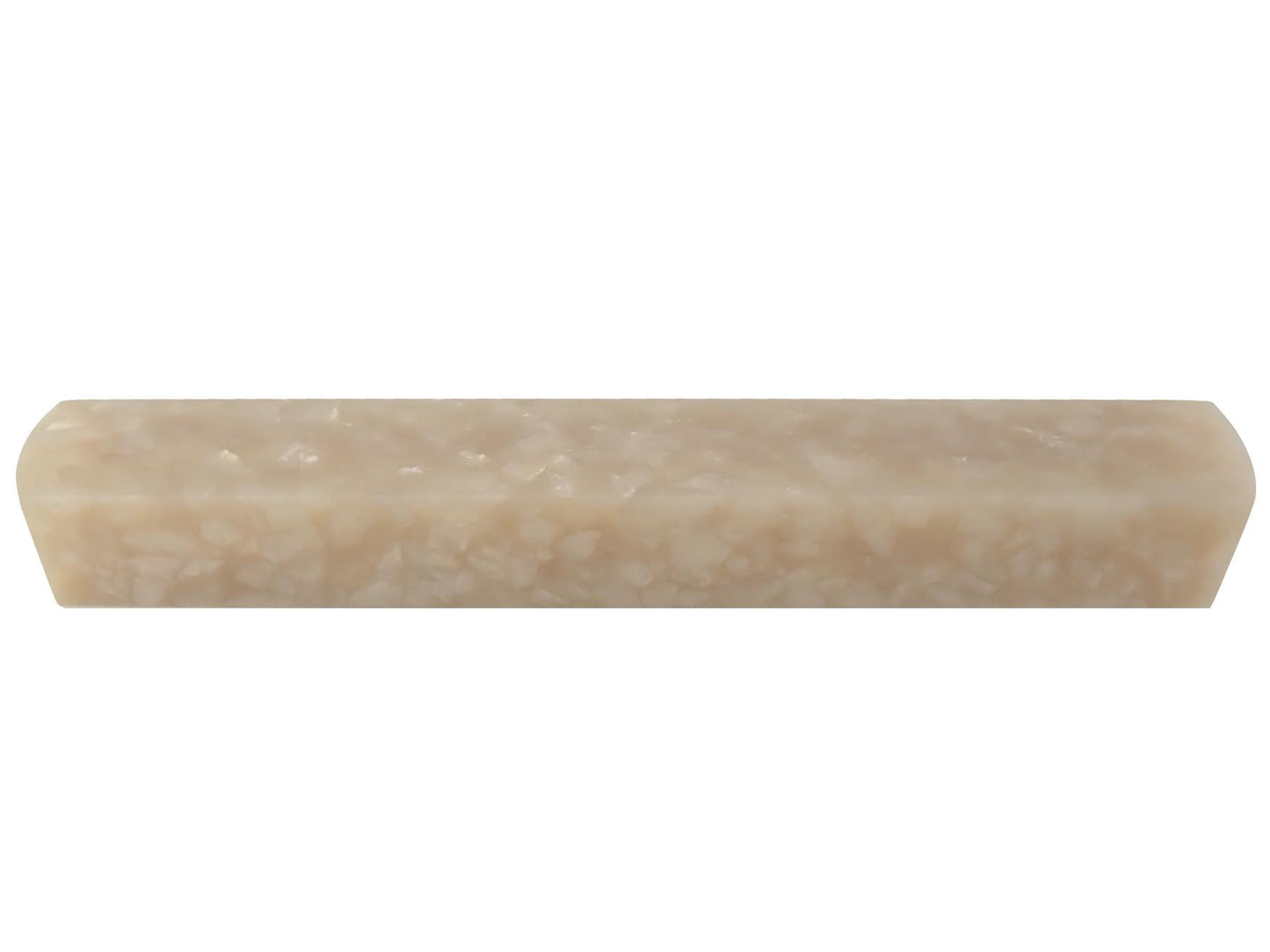 Turners' Mill White Pearloid Cellulose Acetate Pen Blank - 150x20x20mm (5.9x0.79x0.79"), 6x3/4x3/4"