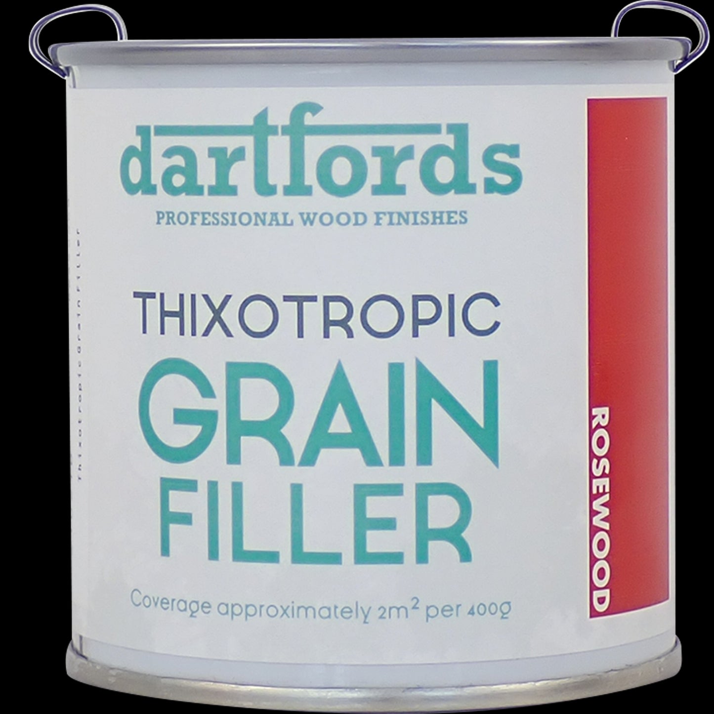 dartfords Rosewood Thixotropic Grain Filler - 400g Tin