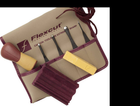 Flexcut SK130 Printmaking Set (Set of 5)