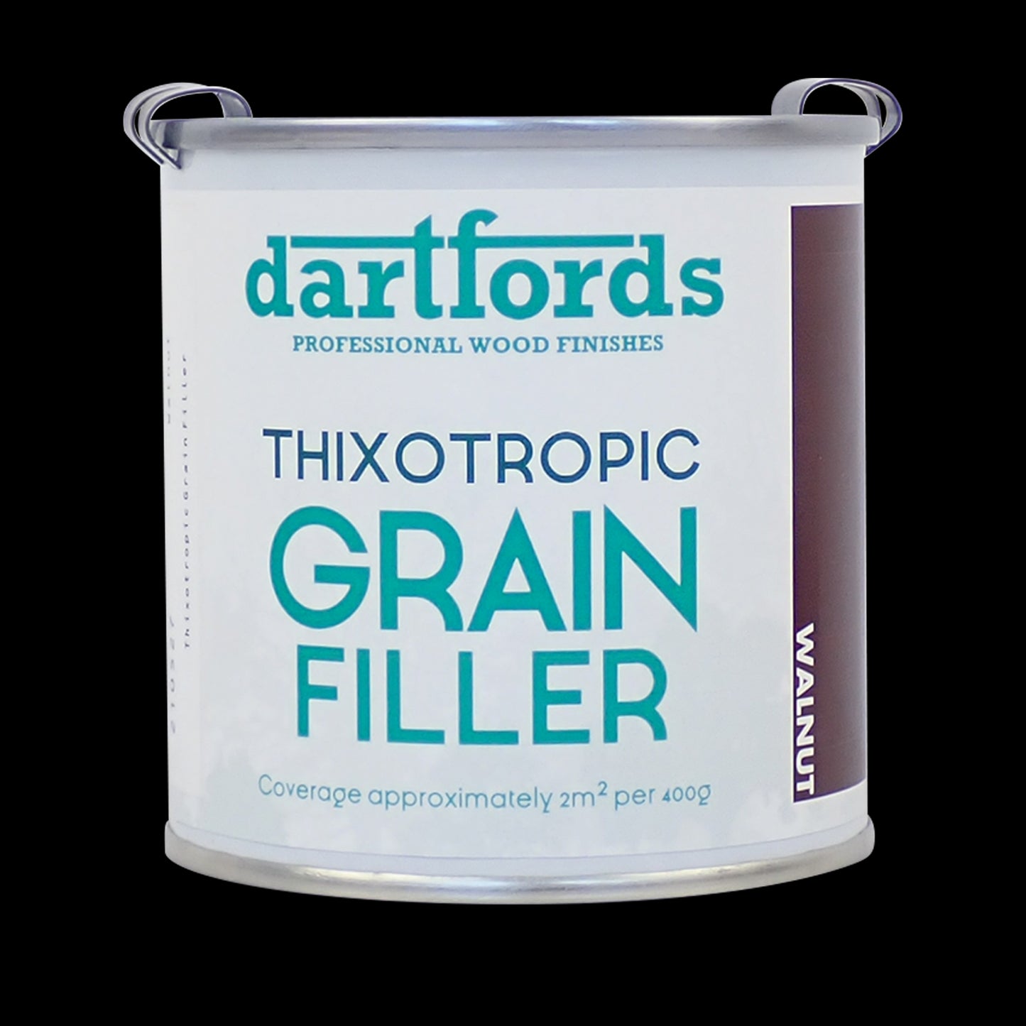 dartfords Walnut Thixotropic Grain Filler - 400g Tin